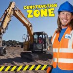 Handyman Hal’s Construction Adventure! Real Excavators and Wheel Loaders | Fun Kids Music - Kingdom Kids Zone, Sing With Me - Handyman Hal - Music for Kids