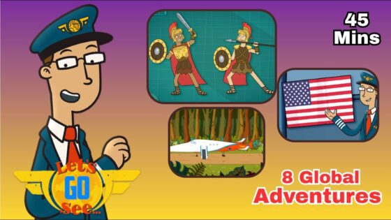 🗺️ Explore Ancient Rome 🇮🇹 | ✈️ Let's Go See Full Episodes Compilation 👨‍✈️ - Kingdom Kids Zone, Little Learners - Let's Go See
