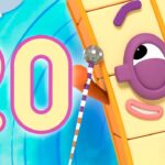 Every Appearance of Numberblock 20! 🟨🟨 | Learn to Count for Kids | Number Cartoon | Numberblocks - Kingdom Kids Zone, Little Learners - Numberblocks