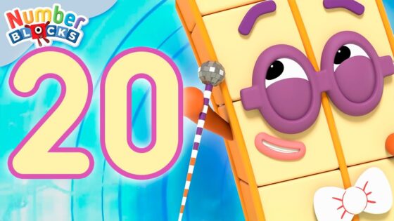Every Appearance of Numberblock 20! 🟨🟨 | Learn to Count for Kids | Number Cartoon | Numberblocks - Kingdom Kids Zone, Little Learners - Numberblocks