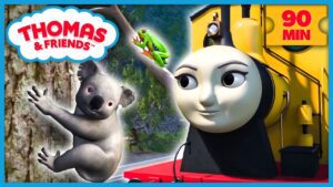 Thomas Meets a New Friend Down Under! | Thomas & Friends | 90+ Minutes! - Kids TV Series, Kingdom Kids Zone - Thomas & Friends
