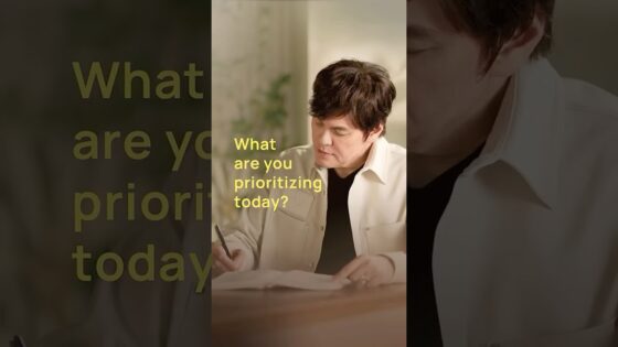 WHAT ARE YOU PRIORITIZING TODAY? - Healing Grace, Hope & Healing, Shorts - Joseph Prince
