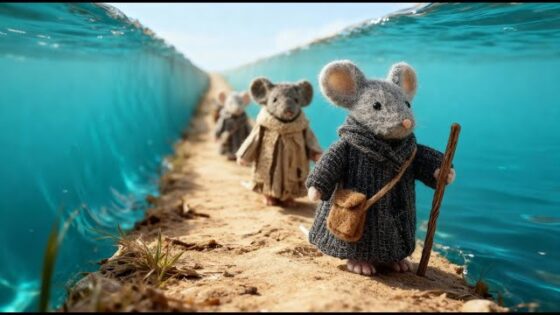 Moses Bible Story Song for Kids | Funny Mouse Version - Kids (0-4), Kingdom Kids Zone - Back To The Basics!