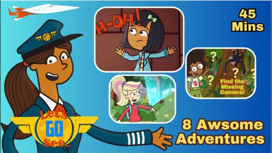 🗺️ Explore the Amazon Rainforest | ✈️ Let's Go See Full Episodes Compilation 👨‍✈️ - Kingdom Kids Zone, Little Learners - Let's Go See