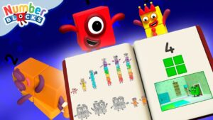 Bed Time Tales in Numberland 🌙 | Learn to Count for Kids | Number Cartoon | Numberblocks - Kingdom Kids Zone, Little Learners - Numberblocks