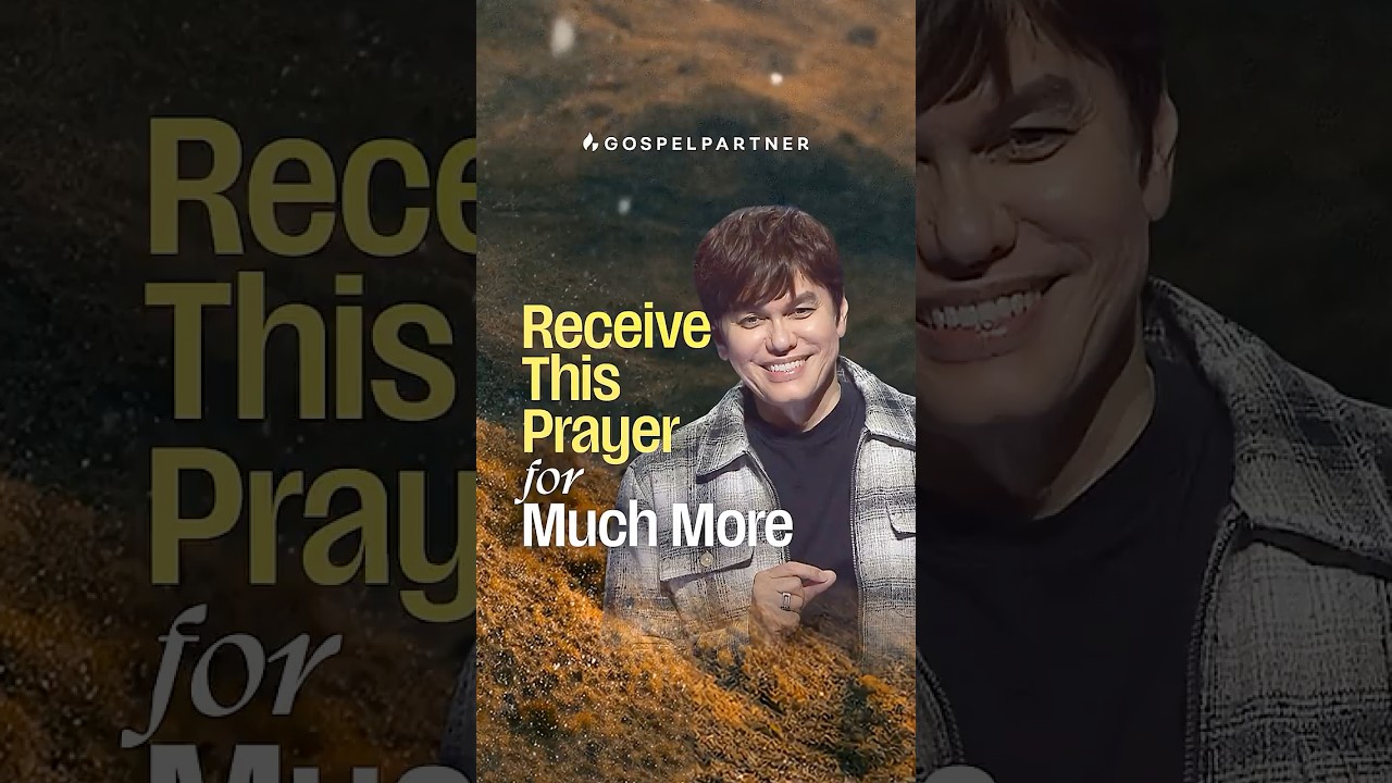 RECEIVE THIS PRAYER FOR MUCH MORE 🙏🏼 - Healing Grace, Hope & Healing, Shorts - Joseph Prince