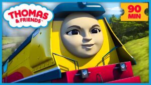 Thomas Introduces His Friend Rebecca! | Thomas & Friends | 90+ Minutes! - Kids TV Series, Kingdom Kids Zone - Thomas & Friends