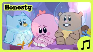 Honesty Sing-Along Song 🫶🎵 Luna Chip & Inkie 🌲 The Best Songs for Kids - Kids (0-5), Kingdom Kids Zone - Luna, Chip & Inkie