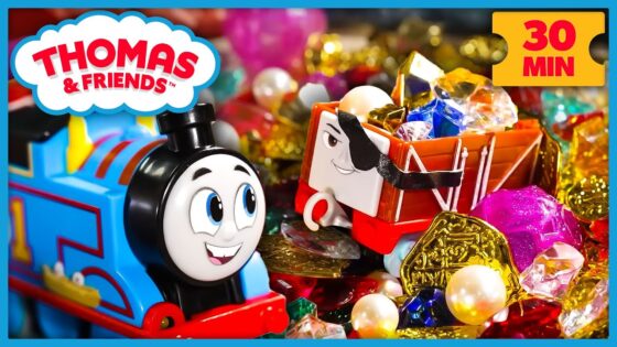 Thomas Searches for Hidden Treasure! 💰 | Thomas & Friends: Watch Out Thomas | 30 Minutes - Kids TV Series, Kingdom Kids Zone - Thomas & Friends