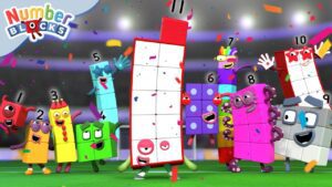 GOAL! | Football Celebration Moments | Learn to Count | @Numberblocks - Kingdom Kids Zone, Little Learners - Numberblocks