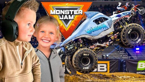 Monster Jam for Kids 2026 | Monster Trucks & Dirt Bikes! Family Field Trip & Educational Video - Kingdom Kids Zone, Little Learners - Happy Hubbard’s - Educational Videos for Kids