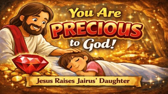 Jesus Raises Jairus’ Daughter | Kids Bible Story | You Are Precious to God - Kingdom Kids Zone, Shows - The LKIDS Show