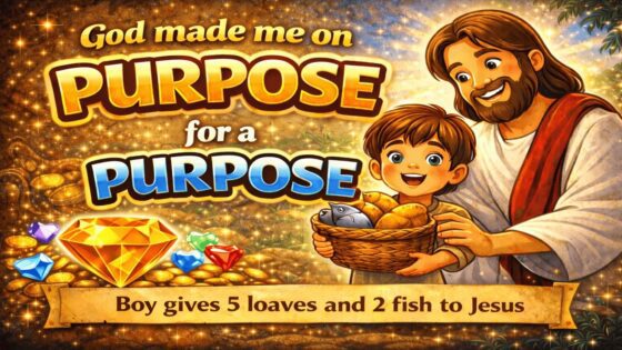 The Boy with the Loaves and Fish | Kids Bible Story | God Has a Purpose for Me - Kingdom Kids Zone, Shows - The LKIDS Show