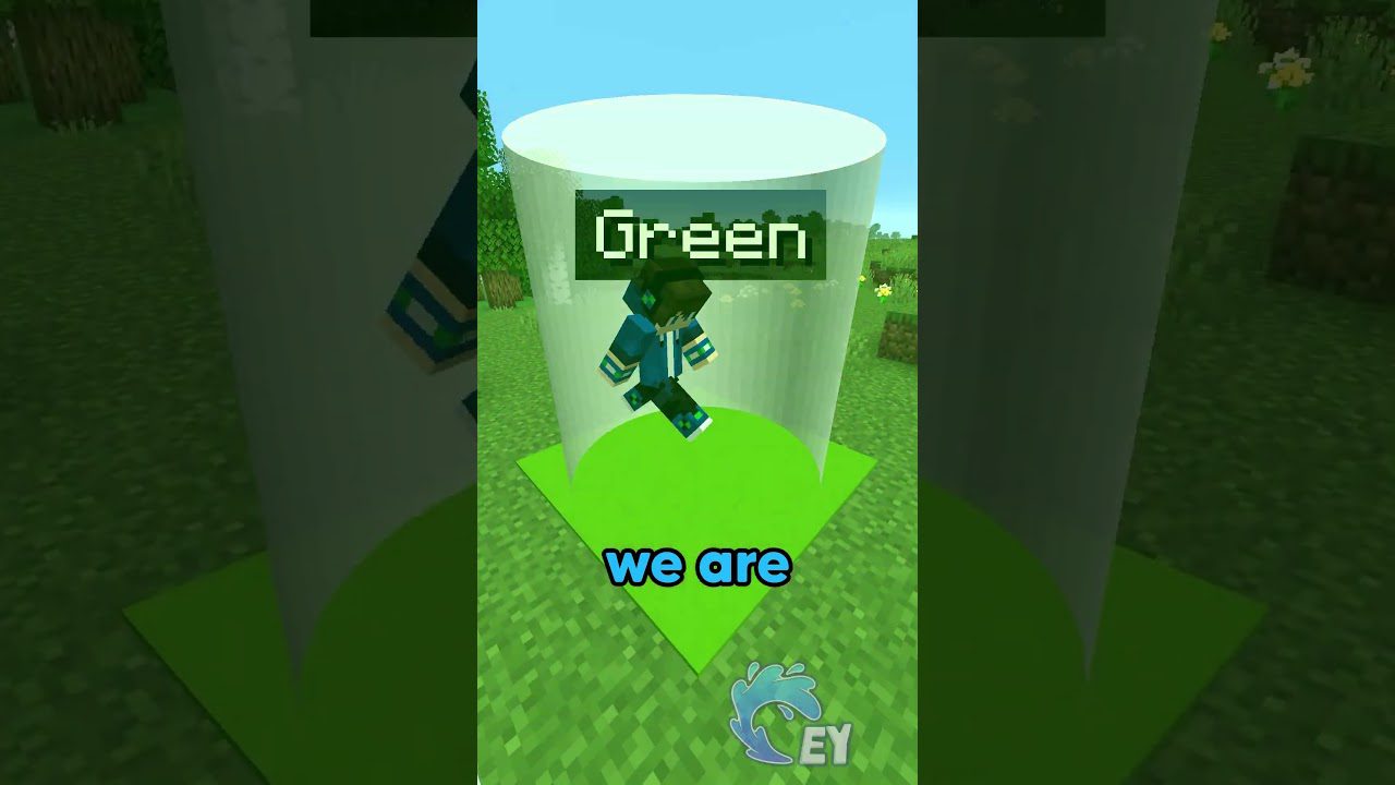 Minecraft, But You Have to Pick a Color… - Gameplay, Kingdom Kids Zone, Minecraft - EYstreem