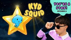 Helping Kids Who Feel Like They Don't Fit In | "You're A Star" Self-Acceptance Song | Kyd the Squid - Kingdom Kids Zone, Little Learners - Kyd the Squid