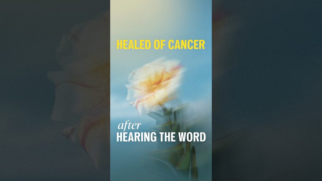 HEALED OF CANCER AFTER HEARING THE WORD 🎧 - Healing Grace, Hope & Healing, Shorts - Joseph Prince