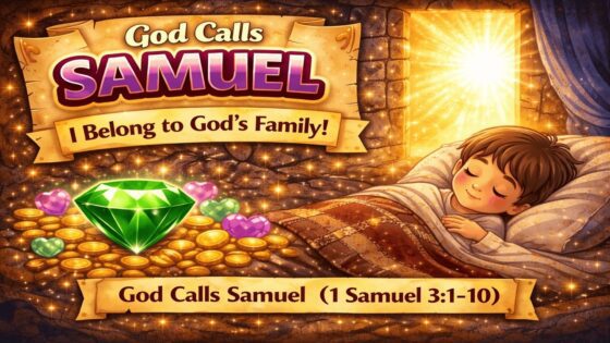 God Calls Samuel by Name | Kids Bible Story | I Belong to God’s Family - Kingdom Kids Zone, Shows - The LKIDS Show