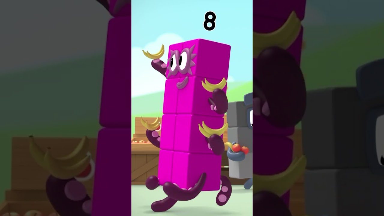 Five's Fruit Festival | Brand NEW Series 8 E18 Clip | Numberblocks - Kingdom Kids Zone, Little Learners, Shorts - Numberblocks