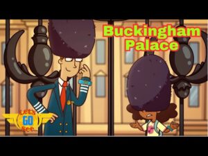 Explore London 🇬🇧 Pilot Ollie and Malyk are guarding 💂🏻♀️ Buckingham Palace | Let's Go See… - Kingdom Kids Zone, Little Learners - Let's Go See