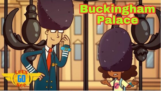 Explore London 🇬🇧 Pilot Ollie and Malyk are guarding 💂🏻‍♀️ Buckingham Palace | Let's Go See… - Kingdom Kids Zone, Little Learners - Let's Go See