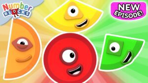 Fractions Are a Piece of Cake – Full Episode | Series 8 E24 | Numberblocks - Kingdom Kids Zone, Little Learners - Numberblocks