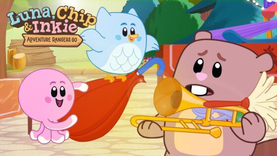Chip of All Trades 🪚 Full Episode 🎺 Luna Chip & Inkie 🌲 Nature Cartoon for Kids - Kids (0-5), Kingdom Kids Zone - Luna, Chip & Inkie