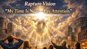 Rapture Vision: "My Time Is Near—Pay Attention" - End Times, Testimonies - Uplifted