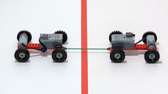 Making Lego Car WIN Tug-of-War - Kids (6+), Kingdom Kids Zone - Brick Experiment Channel