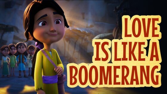 The Chosen Adventures feat. Romy Fay – Love is Like a Boomerang (Official Lyric Video) - Kingdom Kids Zone, Sing With Me - The Chosen Adventures