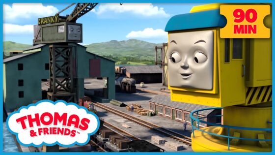 Meet Carly the New Crane! | Thomas & Friends | 90+ Minutes! - Kids TV Series, Kingdom Kids Zone - Thomas & Friends