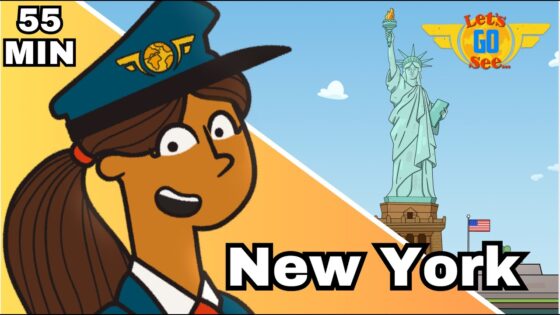 Pilot Life for Kids 🌍 | Flying to New York City | Travel Adventure & Fun Learning | let's Go See - Kingdom Kids Zone, Little Learners - Let's Go See