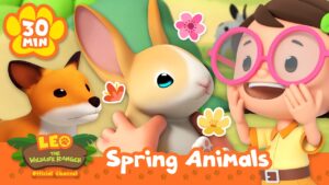 ICONIC ANIMALS FOR SPRING TIME! Rabbit, Fox & more! Leo the Wildlife Ranger | Kids Learning Cartoons - Kids TV Series, Kingdom Kids Zone - Leo the Wildlife Ranger - Official Channel