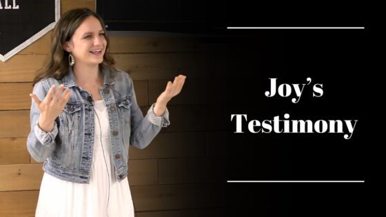 How Christ Saved Me After Years in Church — Joy Conway | Christ Alone Fellowship - Salvation / Converts, Testimonies, Tradition to Christ - Christ Alone Fellowship