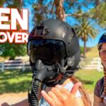 Thumbnail: two girls outdoors; one wears a black helmet with a full-face gas mask, the other smiles, with bold red 'TEEN TAKEOVER' text.