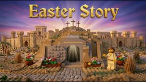 The Easter Story: Jesus is Risen! (Lego Animation) - Bible Stories, Kingdom Kids Zone - Bible Brick Stories
