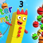 Easter Numberblob Hunt | Learn to Count for Kids | Number Cartoon | Numberblocks - Kingdom Kids Zone, Little Learners - Numberblocks