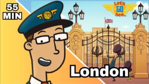 Pilots Life for Kids ✈️ | A Day in London | Kids Travel Adventure & Education | Let's Go See - Kingdom Kids Zone, Little Learners - Let's Go See