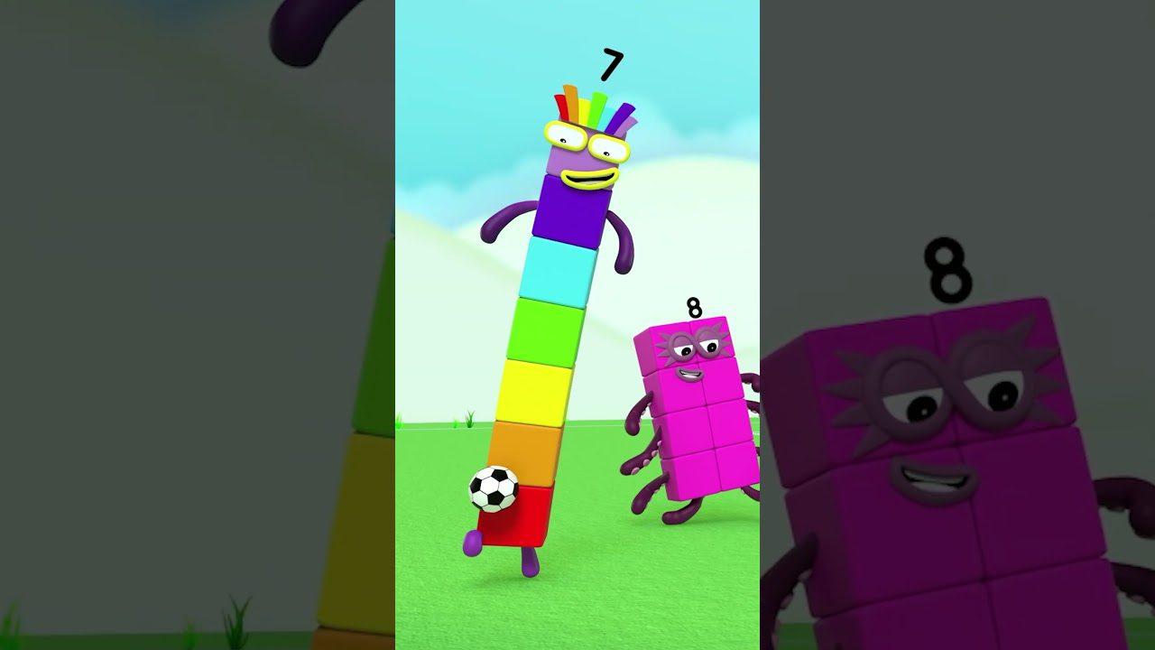 Ten and One! | Learn to Count for Kids | Number Cartoon | Numberblocks #shorts - Kingdom Kids Zone, Little Learners, Shorts - Numberblocks