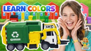 Learn to Talk for Toddlers & Learn Colors w/ Silly Miss Lily & Trash Truck 🚛 | Toddler Learning Fun - Kingdom Kids Zone, Little Learners, Shows - Paisley's Corner - Educational Videos for Kids