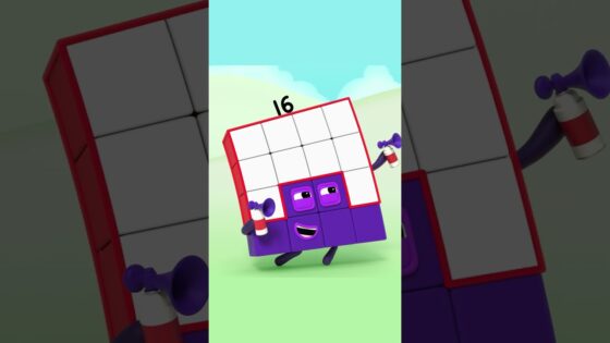 You Grow Girl! – Spring Motivation with Sixteen | Learn to Count for Kids | Numberblocks - Kingdom Kids Zone, Little Learners, Shorts - Numberblocks