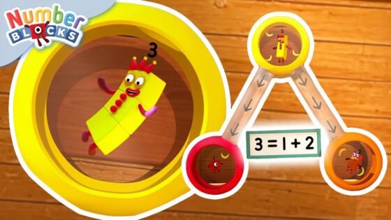 The Sum of Your Parts! – Cherry Diagrams | Learn to Count for Kids | Number Cartoon | Numberblocks - Kingdom Kids Zone, Little Learners - Numberblocks