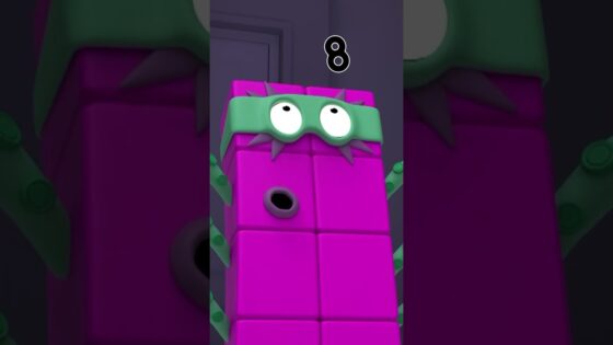 Octonaughty and the Fractionator | Brand NEW Series 8 E25 Clip | Numberblocks #shorts - Kingdom Kids Zone, Little Learners, Shorts - Numberblocks