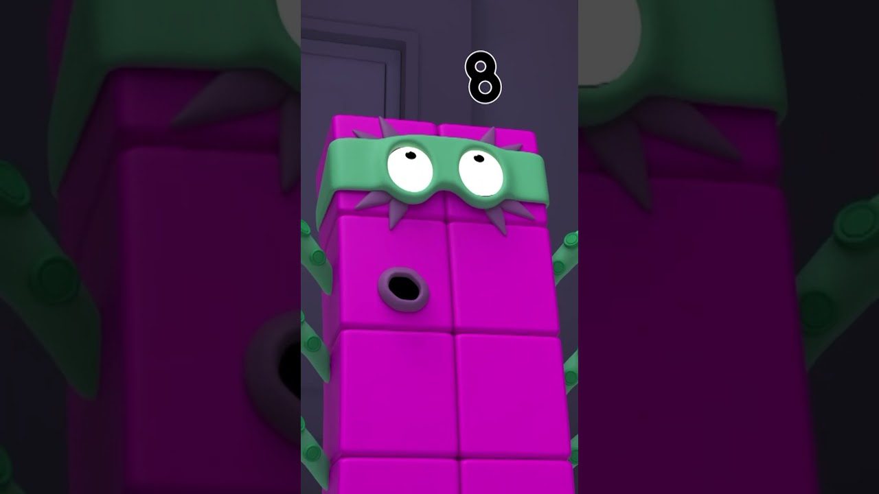 Octonaughty and the Fractionator | Brand NEW Series 8 E25 Clip | Numberblocks #shorts - Kingdom Kids Zone, Little Learners, Shorts - Numberblocks