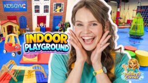 Fun Indoor Playground Adventure for Kids with Silly Miss Lily | Toddler Learning with Pretend Play - Kingdom Kids Zone, Little Learners, Shows - Paisley's Corner - Educational Videos for Kids