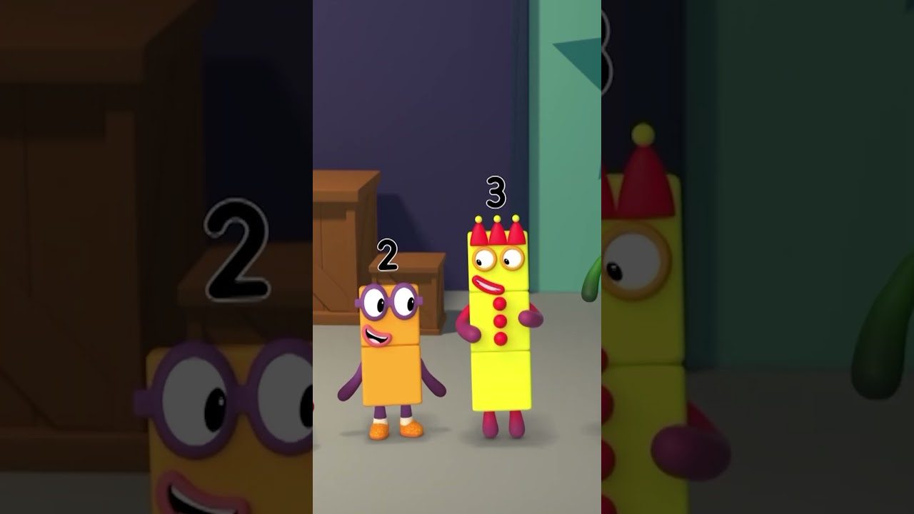 You're Five Ones and I'm Five Tens | Brand NEW Series 8 E26 Clip | Numberblocks #shorts - Kingdom Kids Zone, Little Learners, Shorts - Numberblocks