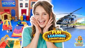 Learning Adventures for Kids Mix w/ Silly Miss Lily | Indoor Playground, Helicopters, & Pretend Play - Kingdom Kids Zone, Little Learners, Shows - Paisley's Corner - Educational Videos for Kids