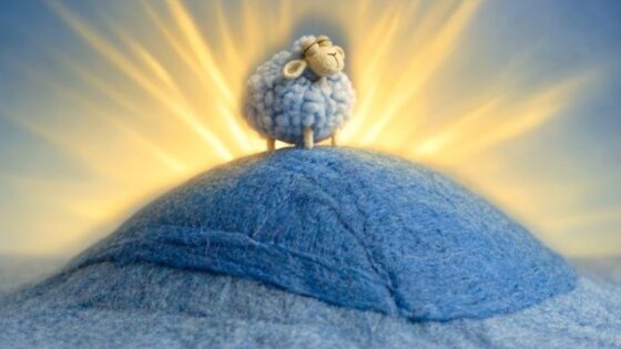 Bible Bedtime Stories for Kids | The Parable of the Lost Sheep (But Blue!) | Goodnight Goober - Kids (0-4), Kingdom Kids Zone - Back To The Basics!