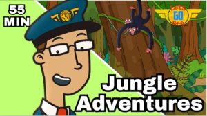 Where Will Pilot Ollie Fly Next? 🌍 | Epic Travel Cartoons for Kids Who Love Planes - Kingdom Kids Zone, Little Learners - Let's Go See