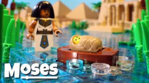 LEGO Bible | Moses Prince of Egypt (Exodus P1) | Stop-Motion Animation - Bible Stories, Kingdom Kids Zone - Go Chatter Studios