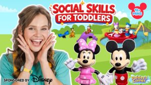 Learn to Talk & Learn Social Skills for Toddlers with Silly Miss Lily & Mickey & Friends Playground - Kingdom Kids Zone, Little Learners, Shows - Paisley's Corner - Educational Videos for Kids